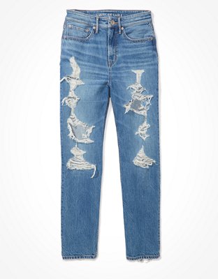 AE Ripped Highest Waist '90s Boyfriend Jean