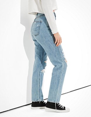 ae ripped 90s boyfriend jeans