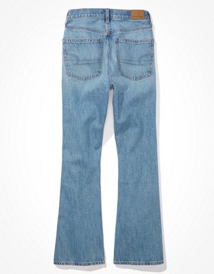 ae ripped 90s flare jeans