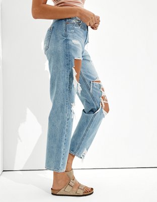 AE Ripped Highest Waist '90s Boyfriend Jean