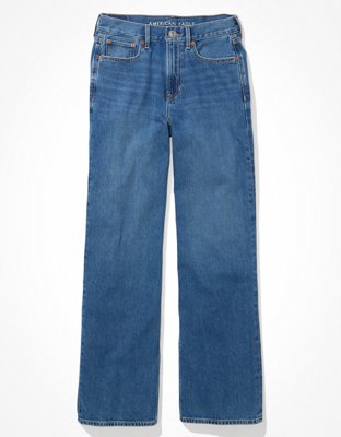 AE Super High-Waisted Baggy Wide-Leg Jean