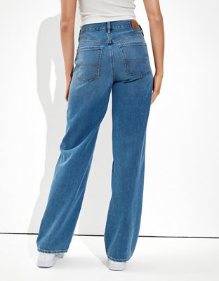 AE Super High-Waisted Baggy Wide-Leg Jean