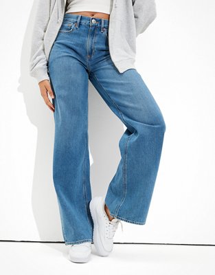 AE Super High-Waisted Baggy Wide-Leg Jean