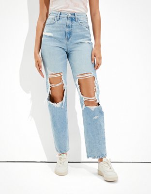 AE Ripped Highest Waist '90s Boyfriend Jean