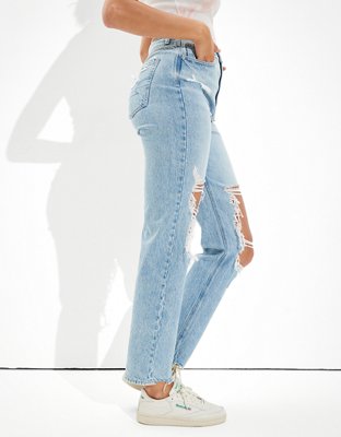 Женские джинсы American Eagle AE Ripped Highest Waist '90s Boyfriend Jean — фото 4