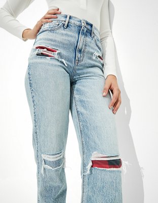 AE Ripped Highest Waist '90s Boyfriend Jean