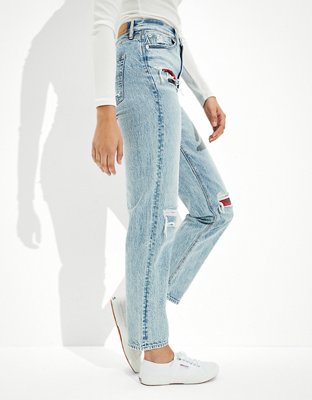 AE Ripped Highest Waist '90s Boyfriend Jean