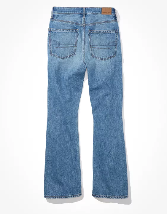 AE Ripped Highest Waist '90s Flare Jean
