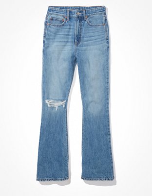 Женские джинсы American Eagle AE Ripped Highest Waist '90s Flare Jean — фото 3