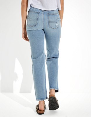 Women Eagle 90’s high rise super stretch denim Light blue Slim jeans 7/8-21/22 