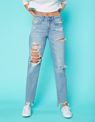 Positiv Falde sammen indbildskhed AE Pride Ripped '90s Straight Jean