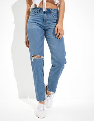 90s straight-leg jeans