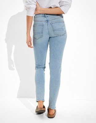 Женские джинсы American Eagle AE Stretch Ripped '90s Skinny Jean — фото 2