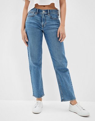 Jean Mom Fit para Mujer Tiro alto Elastano American Eagle AMERICAN EAGLE