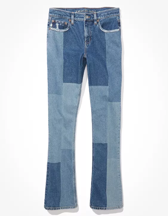 AE Patchwork '90s Bootcut Jean