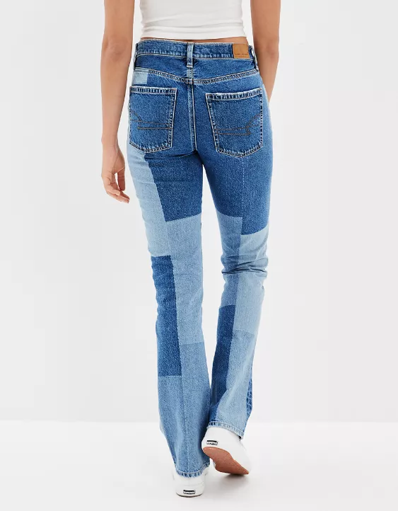 AE Patchwork '90s Bootcut Jean