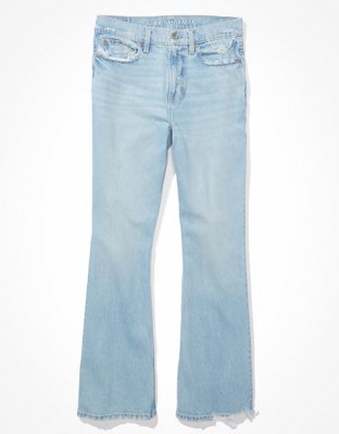 Mode Jeans Jeans flare American Eagle Outfitters Jeans flare bleu style d\u00e9contract\u00e9 