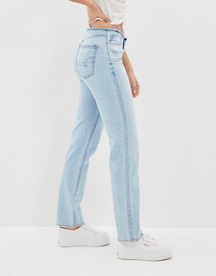 Женские джинсы American Eagle AE Low-Rise '90s Straight Jean — фото 4