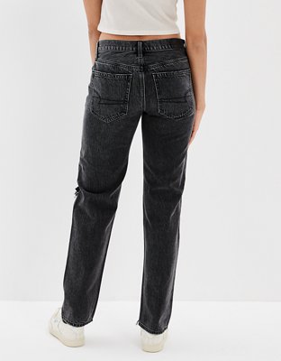 Женские джинсы American Eagle AE Ripped Low-Rise '90s Straight Jean — фото 2