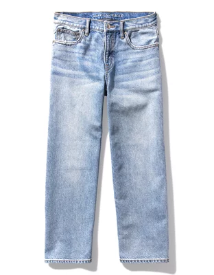 AE Ripped '90s Wide Leg Crop Jean