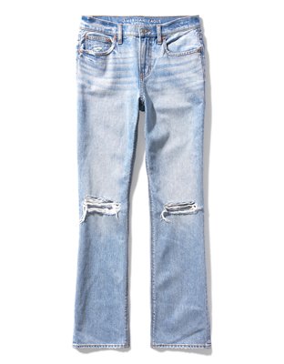 Женские джинсы American Eagle AE Ripped '90s Bootcut Jean — фото 3