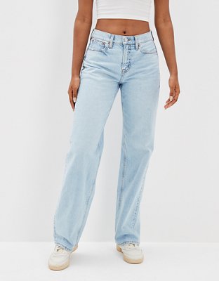 Calvin Klein Jeans High Rise Straight Jeans, DEFSHOP