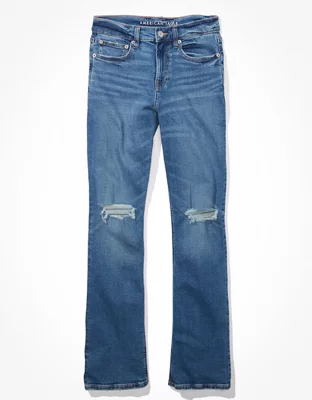 AE Stretch Ripped '90s Bootcut Jean