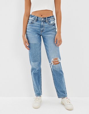 AE Strigid Ripped '90s Straight Jean