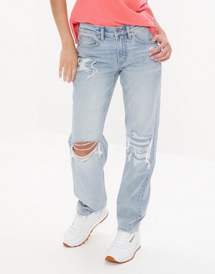 90s straight-leg jeans
