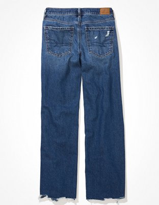 AE Ripped Low-Rise Baggy Wide-Leg Jean