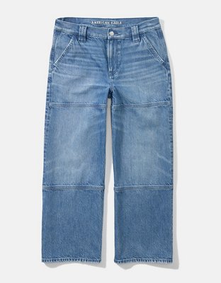 Женские джинсы American Eagle AE '90s Wide-Leg Crop Jean — фото 3