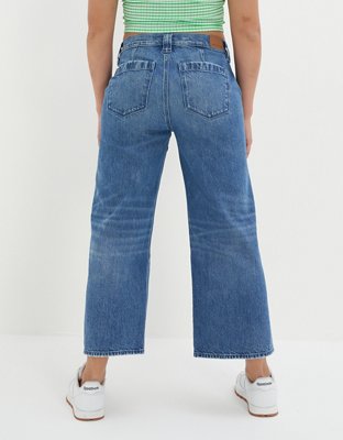 Женские джинсы American Eagle AE '90s Wide-Leg Crop Jean — фото 2
