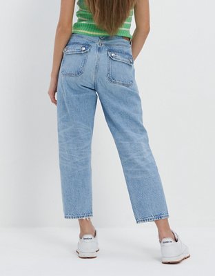 Женские джинсы American Eagle AE Highest Waist Cropped '90s Boyfriend Jean — фото 2