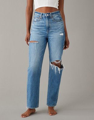 Perfect pair of jeans is only $45: American Eagle Highest Waist 90s  Boyfriend Jeans review