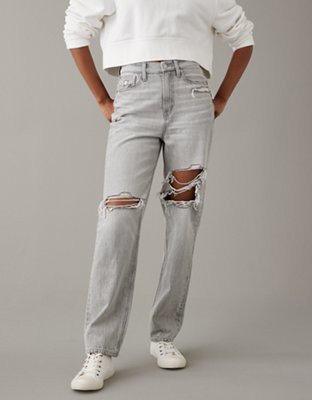 Charleston High Waist Distressed Boyfriend