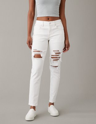 Acossi jeans ripped Red skinny washed jeans is stretchy and comfortable.