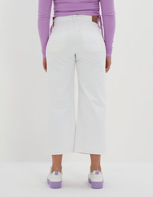 AE Stretch '90s Wide-Leg Crop Jean