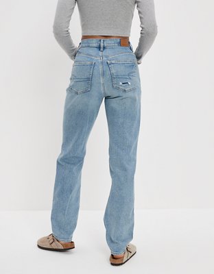 AE Stretch Ripped Highest Waist '90s Boyfriend Jean