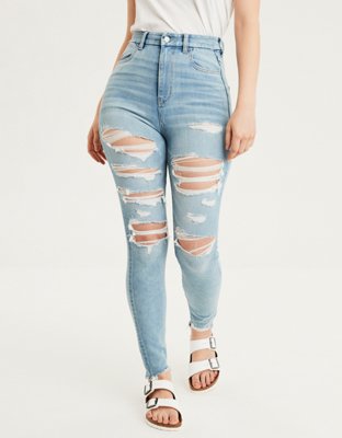 super ripped jeans american eagle