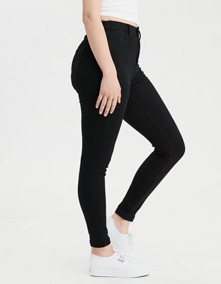 skinny black jeggings