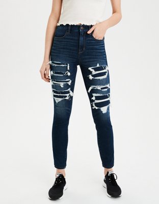 american eagle curvy high rise jegging