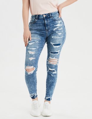 american eagle new curvy jeans