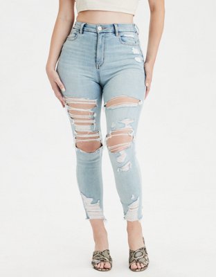 american eagle high waisted jegging crop