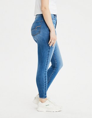Женские джинсы American Eagle AE Ne(x)t Level Curvy Highest Waist Jegging — фото 4