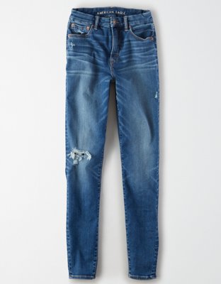 Женские джинсы American Eagle AE Lu(x)e Curvy High-Waisted Jegging — фото 3