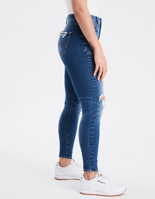 Женские джинсы American Eagle AE Lu(x)e Curvy High-Waisted Jegging — фото 4