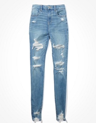 american eagle jeans ripped in the back