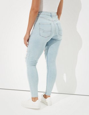 Женские джинсы American Eagle AE Curvy High-Waisted Jegging — фото 2