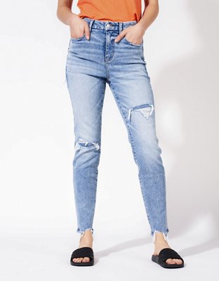 Jeans American Eagle Curvy Super High Waisted Tiro Alto - Jeans y