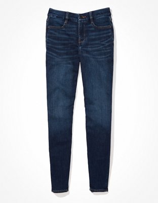 WDIRARA Women's Plus Size Ripped High Waist Cut Out Straight Leg Jeans Denim  Pants Blue 0XL at  Women's Jeans store